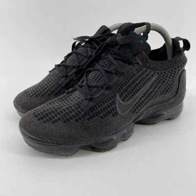 Nike Kids Vapormax Flyknit 3 Black Running Shoes DB1550 001 Size 6Y - Image 1 of 4