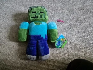 Official Minecraft Movie Soft Toy Zombie 12 Inch Aprox NEW WITH TAGS - Picture 1 of 6