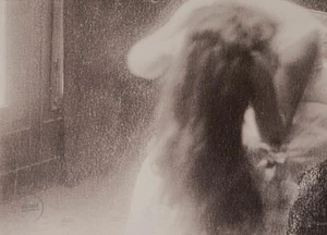 VTG Edward Steichen Female Nude Model Study Paris Engraving Art 1902 Mat 11x14 - Picture 1 of 2
