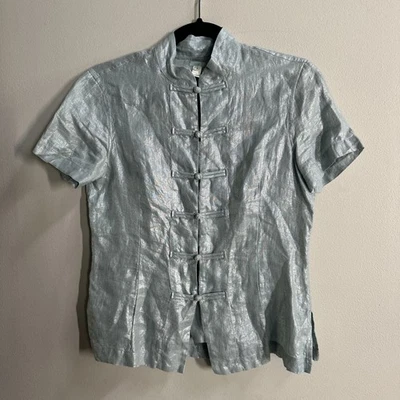 Dosa Blouse Size 1 Blue XS - Image 1 of 4