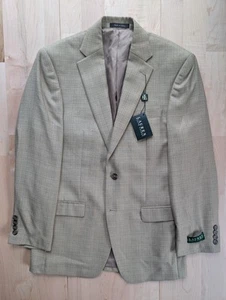 Lauren Ralph Lauren Blazer - Mens - Tan Beige - Sport Coat Jacket - 36R - NWT - Picture 1 of 12