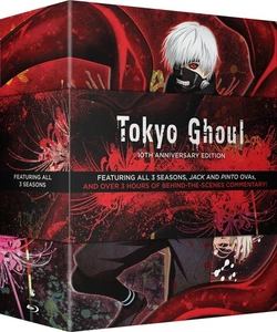 Tokyo Ghoul: Complete Series - 10th Anniversary Box Set (Blu-ray) New - Picture 1 of 5
