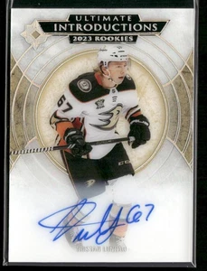 2023-24 Ultimate Collection - Presentaciones Autógrafos Tristan Luneau #UI-19 RC - Imagen 1 de 2