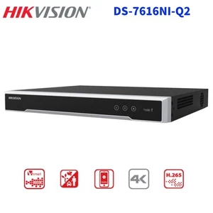 Hikvision DS-7616NI-Q2 16-CH 1U 4K Netzwerk Video Recorder -Kein POE - Picture 1 of 1