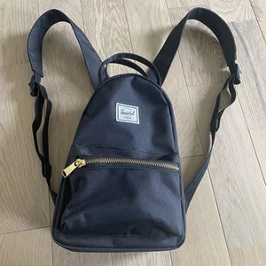 Herschel Nova Backpack Mini Black Canvas - Picture 1 of 8