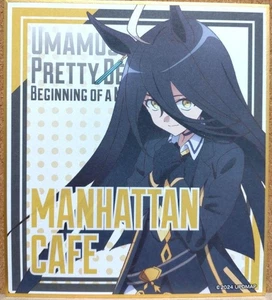 Manhattan Cafe Uma Musume Pretty Derby Yukata Matsuri Fes Limited mini shikishi - Picture 1 of 1