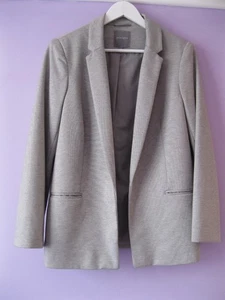 Principles Blazer Jacket 14 silver grey, lined, pockets, no buttons Debenhams - Picture 1 of 5
