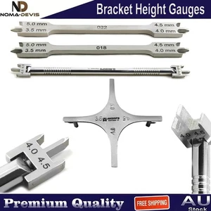 Dental Bracket Height Gauges Teeth Measuring Positioning Adjustable Orthodontic - Picture 1 of 6