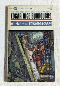 The Master Mind of Mars (Barsoom 6) Edgar Rice Burroughs First Print Ballantine - Picture 1 of 9