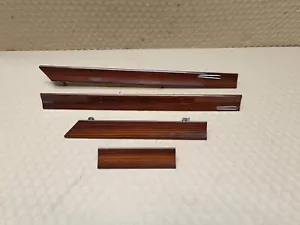 1995 Mercedes W124 DASH PANEL TRIM SET wood dash board trim set - Foto 1 di 7