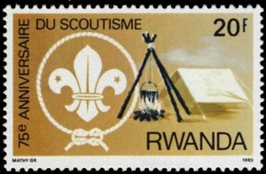 Ruanda 1127 - Internationales Pfadfinderjahr "Campingplatz" (pb55223) - Bild 1 von 1