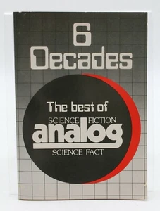 6 Decades The Best Of Science Fiction Analog Science Fact PB Davis Pub 1986 FN+ - Imagen 1 de 4