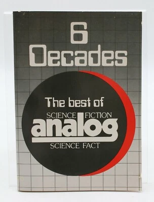 6 Decades The Best Of Science Fiction Analog Science Fact PB Davis Pub 1986 FN+ - Image 1 of 4
