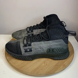 Zapatos Under Armour Project Rock 1 para hombre talla 8 3020788-002 negro verde Crossfit - Imagen 1 de 9