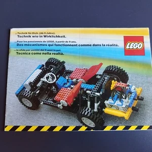 Lego Technic advertising brochure. From 1981 .  10  pages.  21 x 15 cm. - Picture 1 of 7