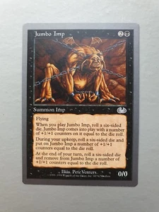 Jumbo Imp , MTG Unglued (1998), Uncommon Black Creature NM - Picture 1 of 2