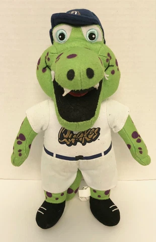Rancho Cucamonga Quakes TREMOR Baseball Mascot 12" Plush Doll Rallysaurus MiLB Cover