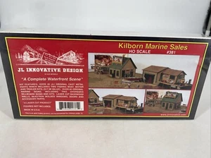 HO SCALE 1:87 JL INNOVATIVE DESIGN KILBORN MARINE SALES KIT #381 NEW - Picture 1 of 2