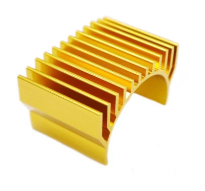 Aluminum 540 550 Motor Heatsink 1/10 RC Car Truck Buggy Install 40*40 CoolingFan - Image 1 of 4