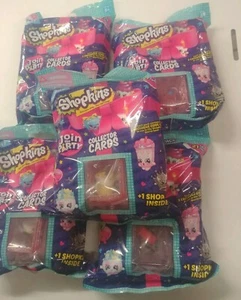 Shopkins, Collector Cards. Season 7. Includes 1 Shopkin and 15 cards. LOT OF 5 - Picture 1 of 1