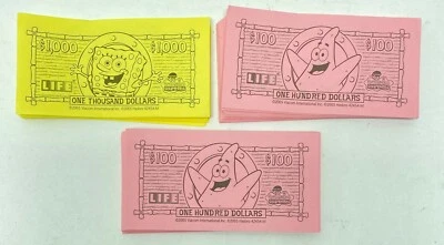 Game of Life Spongebob Squarepants - Replacement Parts - Money  - Image 1 of 2