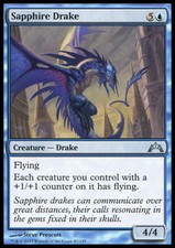 Magic the Gathering MTG Sapphire Drake (47) Gatecrash   LP