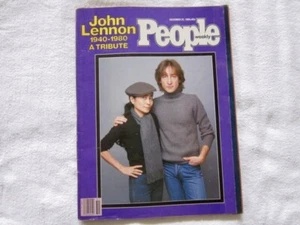 People Magazines December 1980 & March 1984 John Lennon & Yoko No Labels  - Bild 1 von 10