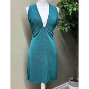 Wild Fable Dark Teal Green Women's Midi Dress Size XXL - Picture 1 of 7