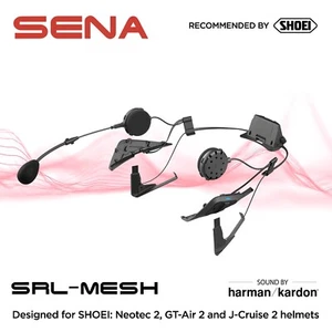 MESH COMMUNICATION DESIGNED FOR THE SHOEI NEOTEC 2, GT-AIR 2 AND J-CRUISE 2 - Picture 1 of 2