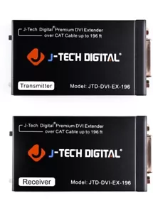 ProAV Premium Quality DVI Extender/DVI Amplifier/DVI Splitter Ove - Picture 1 of 9