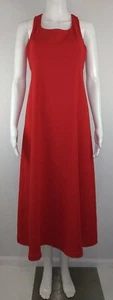 Nicole Miller New York City A-Linie ärmelloses Kleid Vintage Union Made USA rot Gr. 6 - Bild 1 von 12