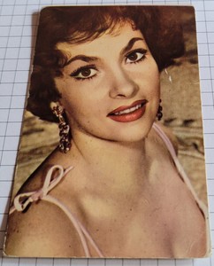 Movie Star GINA LOLLOBRIGIDA | Portrait Photo - Trading Card #6400