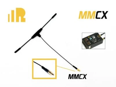 FrSky T_Type Dipole Receiver Antenne für R9 Receiver -MMCX 900MHz FCC Long Range - Bild 1 von 2