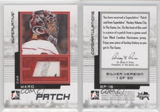 2009-10 ITG Superlative Volume 2 Patch Silver /30 Cam Ward #SP-16 Patch