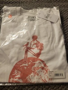 STAPLE Herren weißes T-Shirt mit Grafikskelett Größe M - Bild 1 von 2