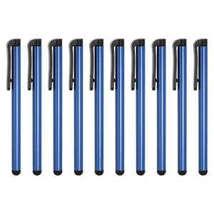 10pcs Stylos pour Écrans Tactiles Universel Crayon Sensibilité Marin Bleu - Photo 1 sur 7