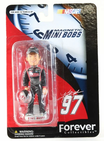 NASCAR Forever Collectibles Legends of the Track Kurt Busch Bobblehead Limited Cover