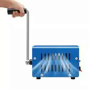 Portable Generator, Manual Crank, 2000 U/min 20W, Emergency Bootcamp Generator - Picture 1 of 10