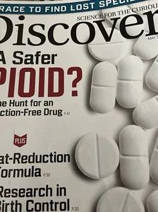 Discover May 2018 A Safer Opioid? The Hunt For An Addiction-Free Drug (Magazine - Picture 1 of 2