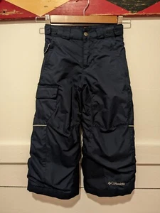 COLUMBIA Bugaboo Omni Tech Navy Snow Ski Pants Kids Unisex Size XXS 4/5 Outgrown - Picture 1 of 15
