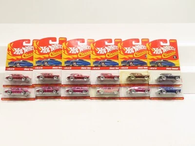Mattel H7081 12 Hot Wheels Classic Series 1 #16 of 25 Chevy Nomad NIB 8916 - Image 1 of 4