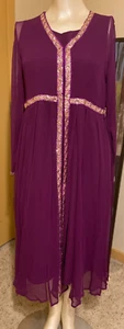 size Large Purple Carwash Jacket Dress from Ashro new - Picture 1 of 7