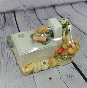 Vintage 1997 Fiji MH-PL-101 SIMPLE PLEASURE Memo Holder NIP Office Desk Decor - Picture 1 of 14