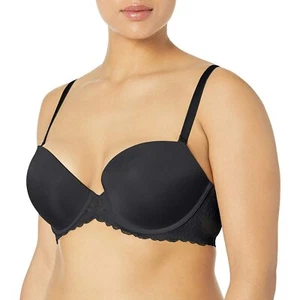 Paramour BLACK Underwire T-Shirt Push up Bra, US 38D, UK 38D - Picture 1 of 3