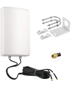 11Dbi High Gain 2X2 MIMO Panel Antenna for 4G LTE & 5G Cellular Hotspots, Router - Picture 1 of 6