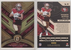 2019 Panini Gold Standard /99 George Kittle #44
