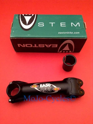 Easton EA50 Road stem 6deg 1" and 1.125" steerer 130mm x 26.0 -6deg rise New - Image 1 of 2