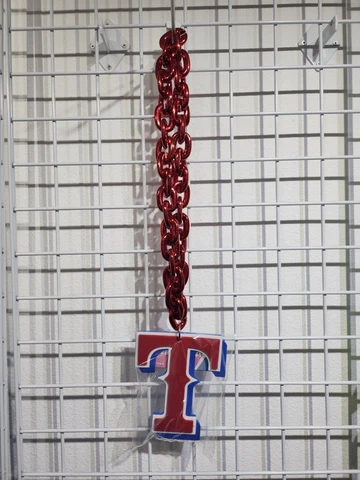 Texas Rangers New MLB Fan Foam Chain Necklace Foam 3 Colors! Cover