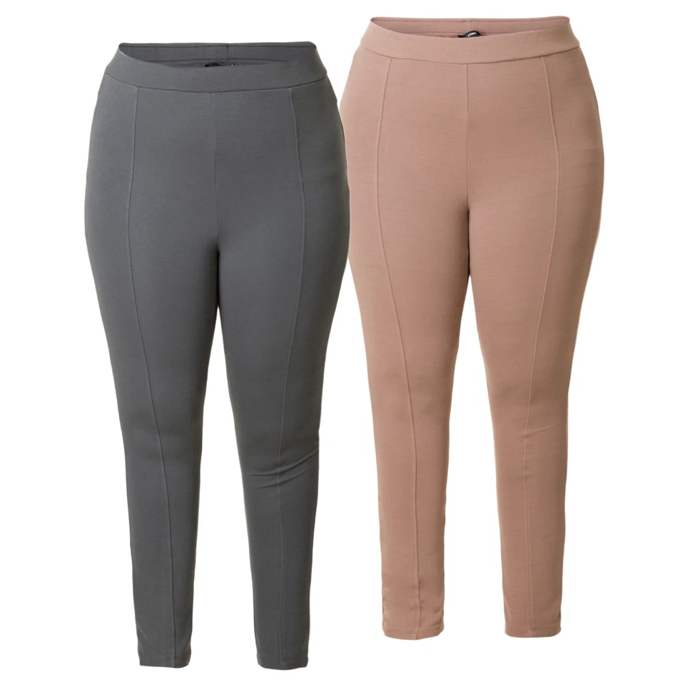 X Two Treggings Hyatt Damen Stretch Leggings Hose Lagenlook Viskose Plusgröße - Bild 1 von 1