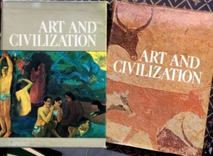 Art and Civilization by Bernard S. Myers, 2e, HC, DJ, Slip Case, LIKE NEW Art Hi - Picture 1 of 12
